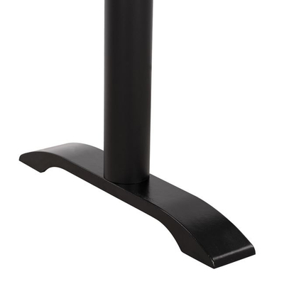 Bazë tavoline metalike HM458, 80x40 cm, lartësia 72.5 cm, e zezë matte
