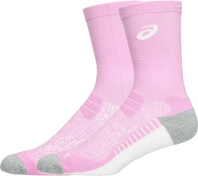 Детски спортски чорапи ASICS PERFORMANCE RUN SOCK CREW, за трчање, бели