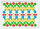 Lodër mozaik Technok Mosaic 7 2100, edukative, shumëngjyrëshe