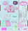 Set rrobash për kukullën Zapf Baby Annabell Deluxe Spring, 43 cm, rozë pastel