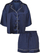 Set pizhame VERO MODA VMBEATE, të kaltra