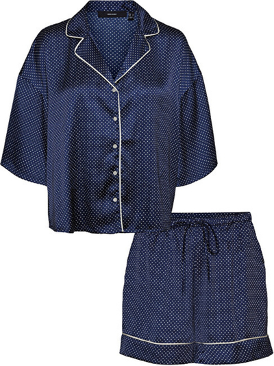 Set pizhame VERO MODA VMBEATE, të kaltra