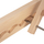 Karrige plazhi Milos prej hiri 204x65x31,5-92,5Hcm (HM10650.02), gri