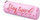Penar MFP Pencil Case Pouch Print, 7x20cm, rozë