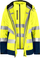 Xhaketë dimërore ProJob 6446, high visibility 3 në 1, e verdhë navy