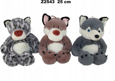 Плишани играчки Sun-Day Plush Animals, 25 cm, различни модели, шарени