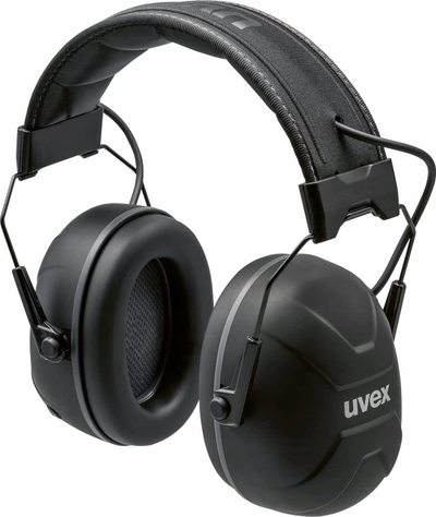 Mbrojtëse veshi Uvex aXess One 2640001, 31dB, Bluetooth, IP54, të zeza