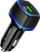 Karikues makine BLUEpower QC3.0, 2x USB, karikim i shpejtë, i zi