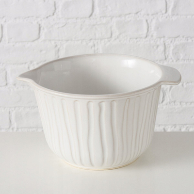 Set pjata Boltze Home Evyna, stoneware, 13.7cm, bezhë