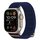Rrip ore Tech-Protect Nylon Slip për Apple Watch, 44-49mm, najlon, blu navy me portokalli