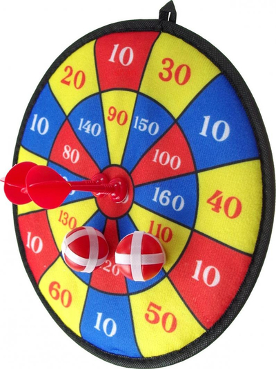 Shenjë loje me shigjeta MEGA CREATIVE 460439, me Velcro, për kalamoj