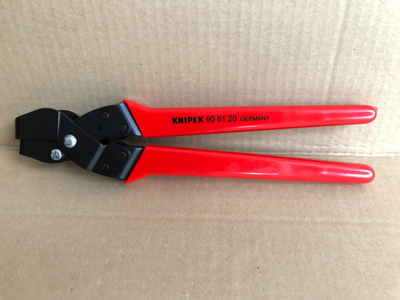 Darë prerëse Knipex 90 61 20, 250mm, me doreza plastike të kuqe