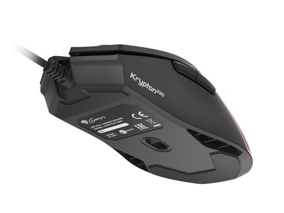 Гејминг глушец Genesis Krypton 220, 6400 DPI, RGB, црн