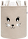 Кошница за организирање играчки Closing Toy Basket Premium XXL, 63L, модел зајаче, беж