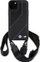 Mbrojtëse telefoni BMW M Edition Carbon Stripe me rrip, për iPhone 15 Plus 14 Plus, e zezë