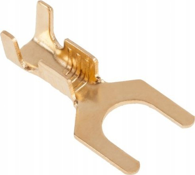 Konektor pirun bronzi KW31 M5 W 2.5, elektrik, ngjyrë ari
