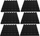 Panele akustike Mozos SPK-PADS, 300 x 300 x 50 mm, set 6 copë, të zeza
