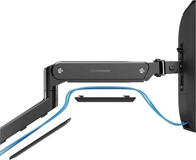 Mbajtëse tavoline për dy monitorë Ultradesk Branch UD-BRAN-DB, 17"-32", kapacitet 20 kg, e zezë