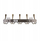 Varëse rrobash Domax Home CLOTHING HOOK WUR 1 AZ, 410mm, metalike, argjend