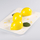 Kallëp silikonik Silikomart Delight with Lemon, 6 zgavra, për ëmbëlsira, i bardhë