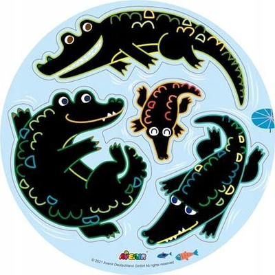 Loja e peshkimit Make My Own Fishing Game Jungle Animal, me magnet, për kalamaj 3+