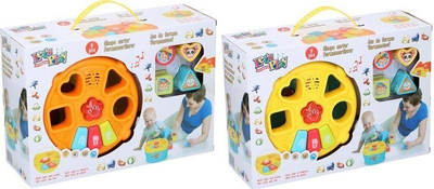 Lodër edukative “Let’s Play”, përputhje formash, mbi 3 vjeç, e verdhë blu