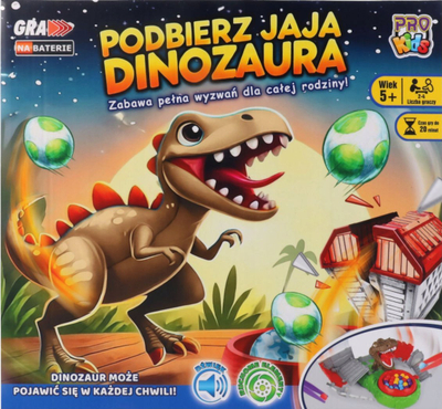 Loja tavolinë PROKids Collect Dinosaur Eggs 06063, arcade për kalamoj, shumëngjyrëshe