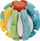 Lodër edukative Chicco 2n1 Transform a Ball ECO Plus, sorter formash, puzzle për tu grumbullu, shumëngjyrëshe