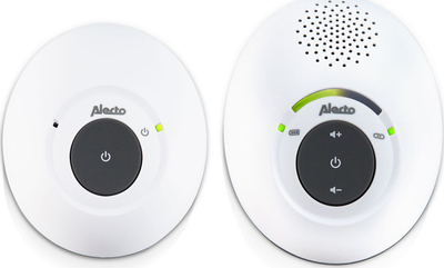 Монитор за бебиња Alecto DBX-115, со LED, ECO режим, бел