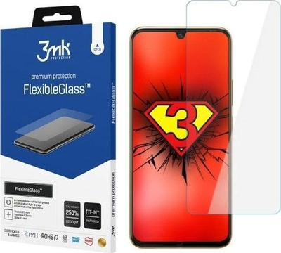 Mbrojtës ekrani 3MK FlexibleGlass për Infinix Zero 20, xham hibrid, transparent