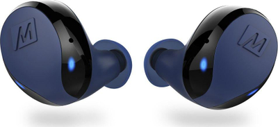 Kufje sportive pa tela MEE Audio X10, Bluetooth, rezistente ndaj ujit, blu
