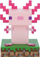 Dritë dekorative Minecraft Axolotl IconLightV2 62, LED, shumëngjyrëshe