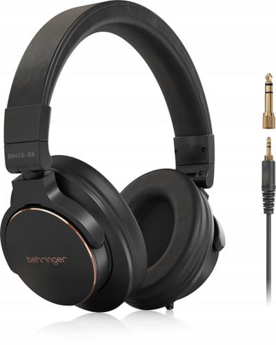 Kufje studio Behringer BH470 BK, over ear, me kabllo, të zeza
