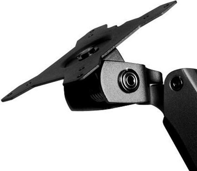Mbajtëse dyfishe monitorësh Silverstone SST ARM22BC, deri 24", VESA 75 100, e zezë