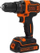Stërvitëse–kaçavidë pa kabllo Black &amp; Decker BDCDD186B-QW, 18V, mandrinë pa çelës