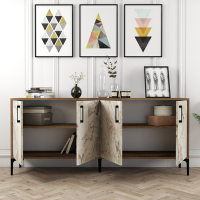 Komodë melamine 180×35×78 cm (HM9428.02)