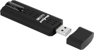 Tјунер за телевизор Rebel Comp KOM1060, DVB T2 HEVC, Full HD, црн