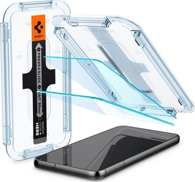Mbrojtës ekrani Spigen Glas.TR EZ Fit, 2 copë, për Samsung Galaxy S23, transparent