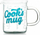 Gote matesë THUMBS UP Cooks Mug, 0.5L, qelq transparent