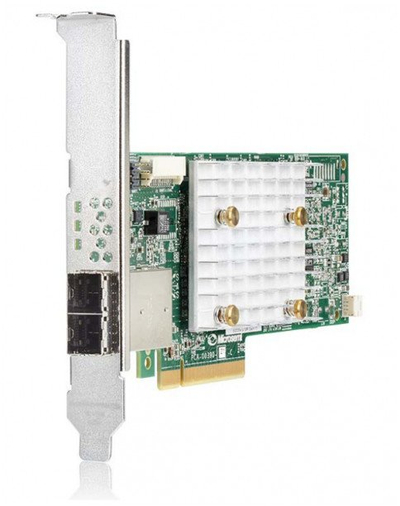 Kartë RAID HPE Smart Array P408e-p SR Gen10, SAS 12 Gbit/s, PCI Express, ngjyrë e gjelbër