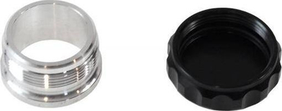 Kapak mbushës alumini TurboWorks për saldim 3\", i zi