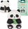Mprehëse lapsash Starpak Panda, njëvendëshe, plastikë, e bardhë e zezë