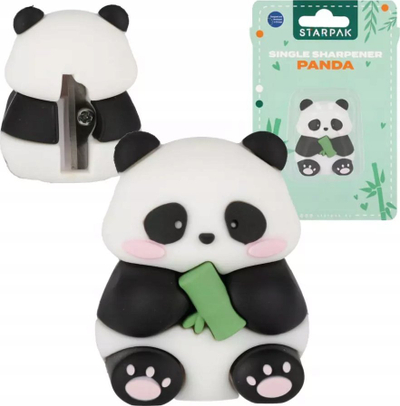Mprehëse lapsash Starpak Panda, njëvendëshe, plastikë, e bardhë e zezë