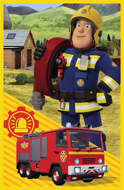 Puzzle Trefl Fireman Sam 3 x 50, 3 puzzle, 50 pjesë secila, shumëngjyrëshe