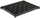 Rafte rrëshqitëse për kabinet 19" RACK P19S 350mm, metal, e zezë