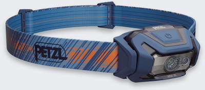 Llamba e kokës Petzl ARIA 1R RGB, 450 lumen, IP67, e kaltër