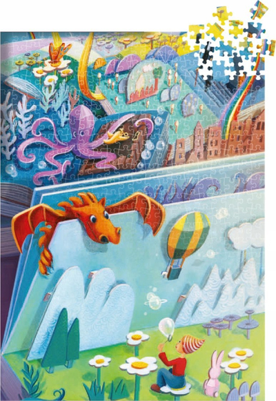 Puzzle Dixit Adventure, 500 copa, koleksion, shumëngjyrësh
