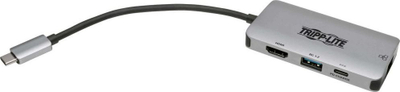 Adapter multiport USB C Tripp Lite U444-06N-H4GUSC, HDMI, USB, ngjyrë argjendi