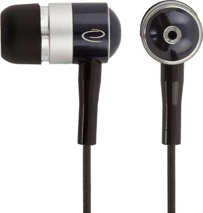 Kufje in-ear Esperanza EH128 me tel, ngjyrë zi-argjend