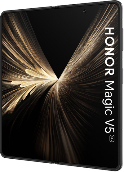 Telefoni Honor Magic V5, 16GB RAM, 512GB, me ekran që paloset, i zi